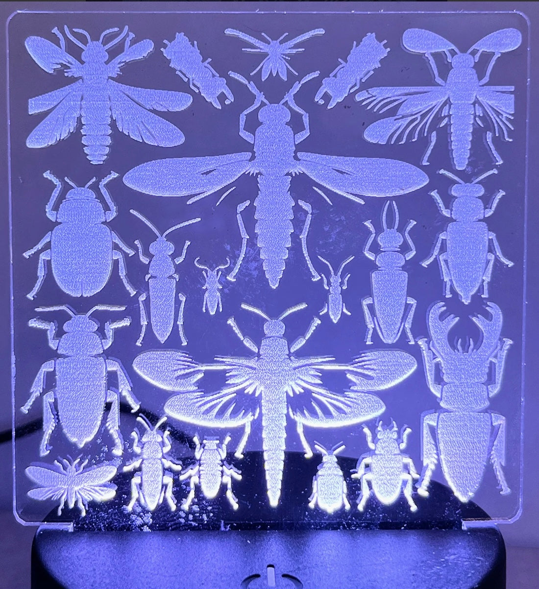 Acrylic Led NightLight (Ready Made Designs)