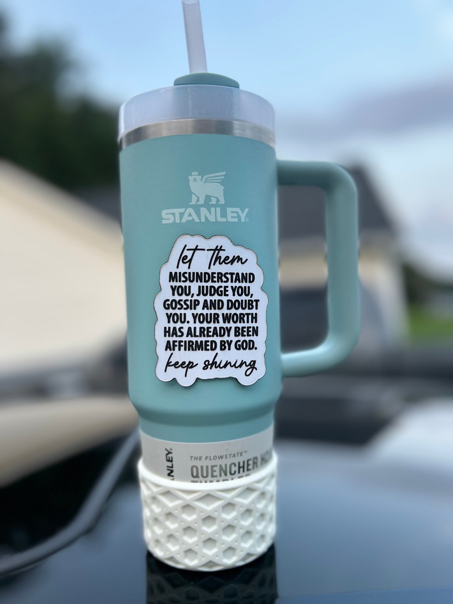 Let Them - Engraved Tumbler Magnet