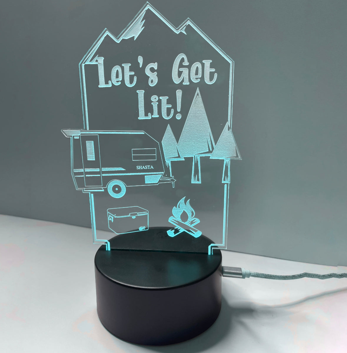 Acrylic Led NightLight (Ready Made Designs)