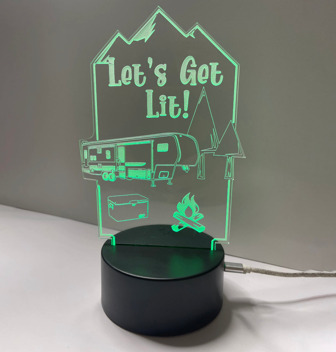 Acrylic Led NightLight (Ready Made Designs)