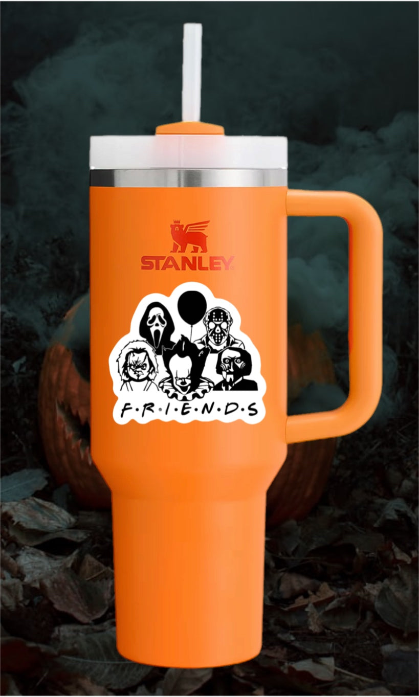 Spooky Friends Tumbler Magnet