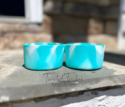 Turquoise Twist Tumbler Boot