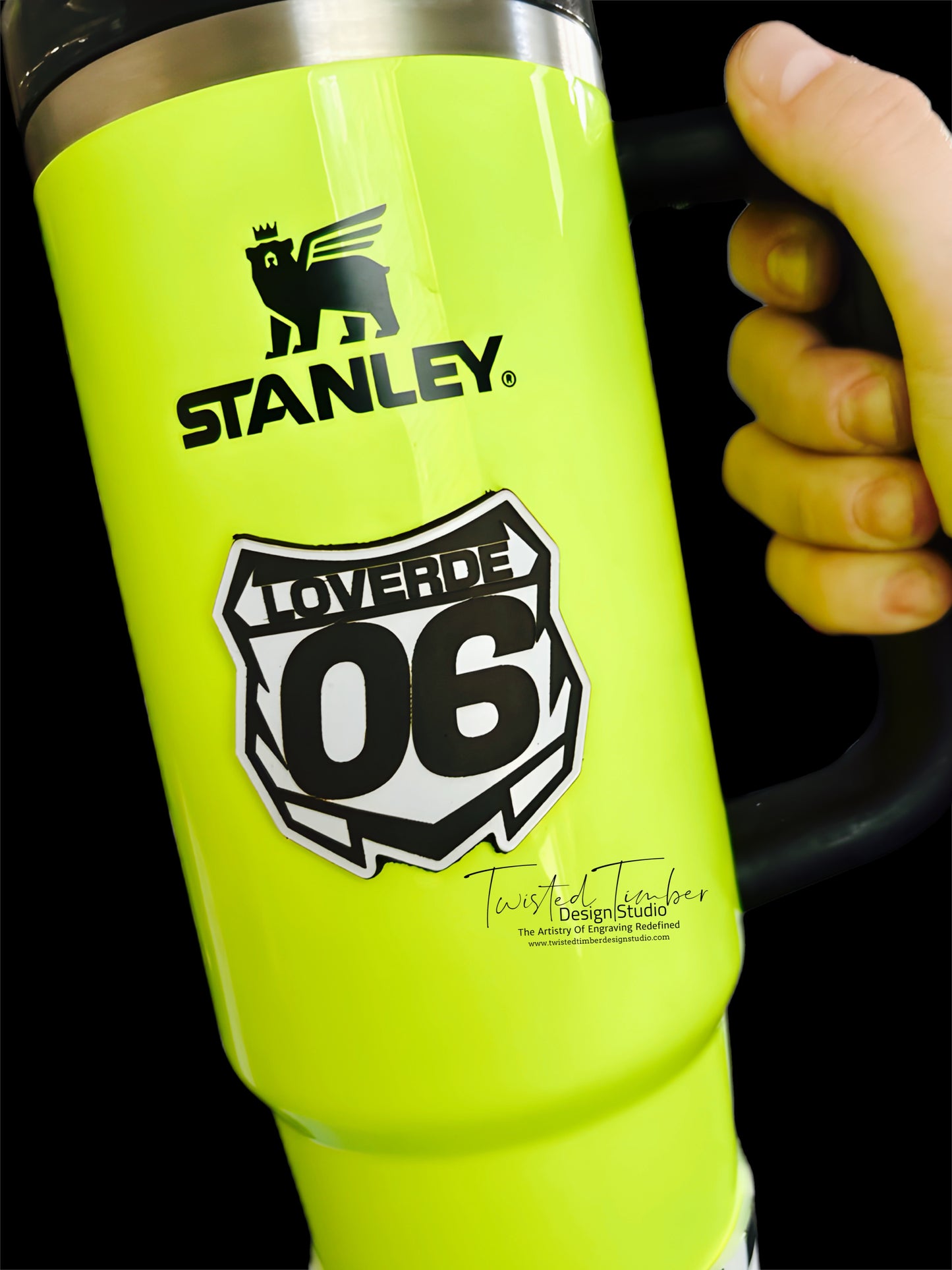 Custom Name & Number Moto Plate Tumbler Magnet