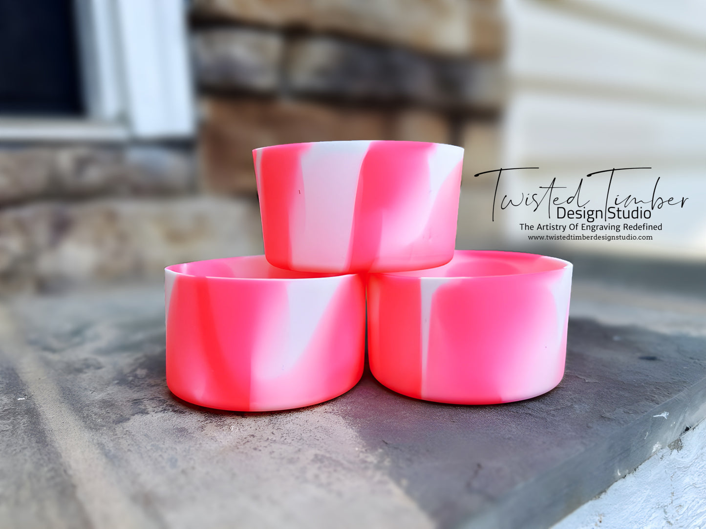 Electric Pink Twist Tumbler Boot