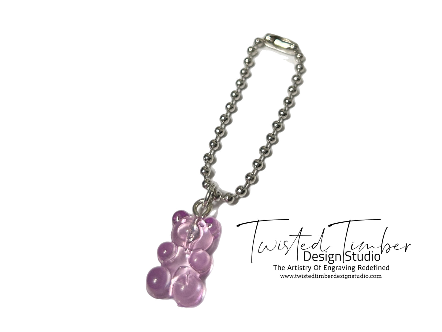 Gummy Bear Handle Charms