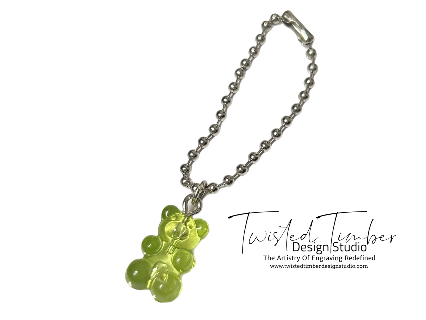 Gummy Bear Handle Charms