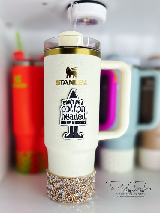 Cotton Headed Ninny Muggins Tumbler Magnet